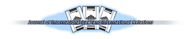 Journal of International Law an International Relations